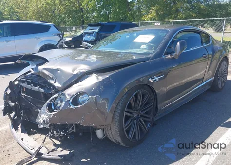 2013 Bentley Continental Gt Speed из США, поврежденный, VIN SCBFC7ZAXDC086026